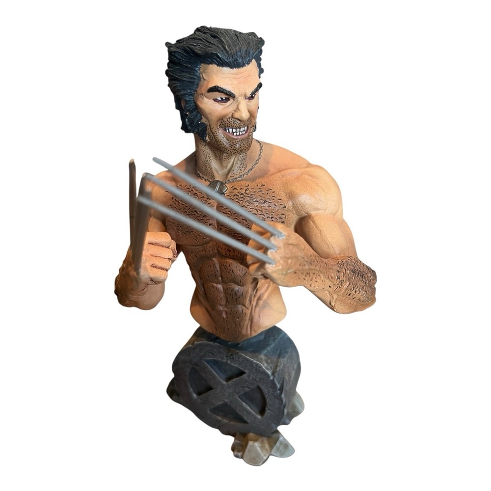 MARVEL UNIVERSE NEW X-MEN WOLVERINE BUST -  SHIRTLESS TOWER EXCLUSIVE W/ COA